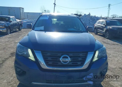 2019 Nissan Pathfinder Sv z USA, uszkodzony, nr VIN 5N1DR2MM4KC592029